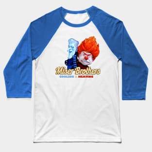 Miser Brothers Cooling & Heating Baseball T-Shirt